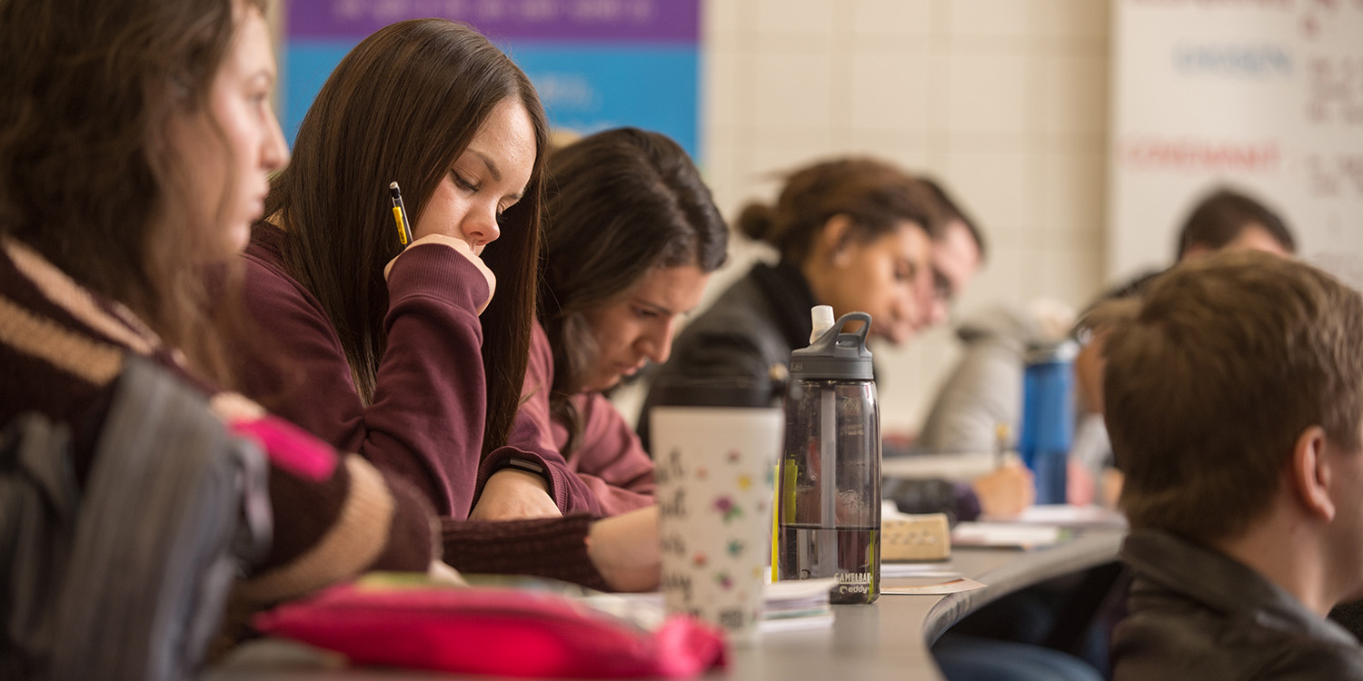 Students in Biblical Literature class