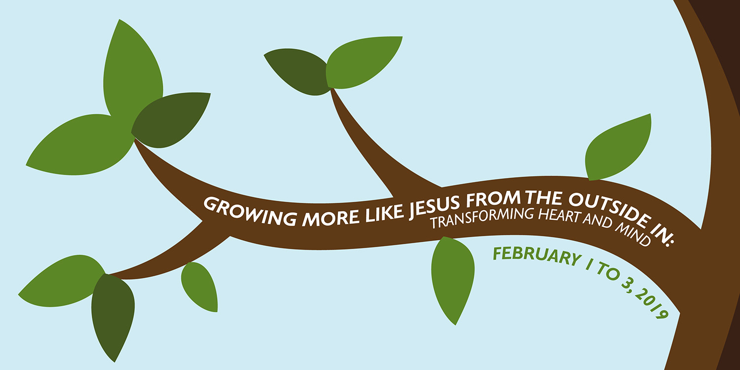 promo graphic featuring a tree branch with text 