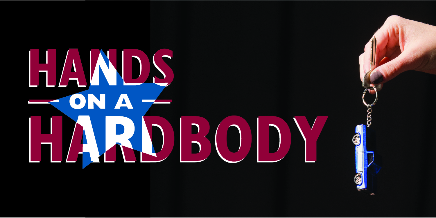 promotional image for the Hesston College production of 