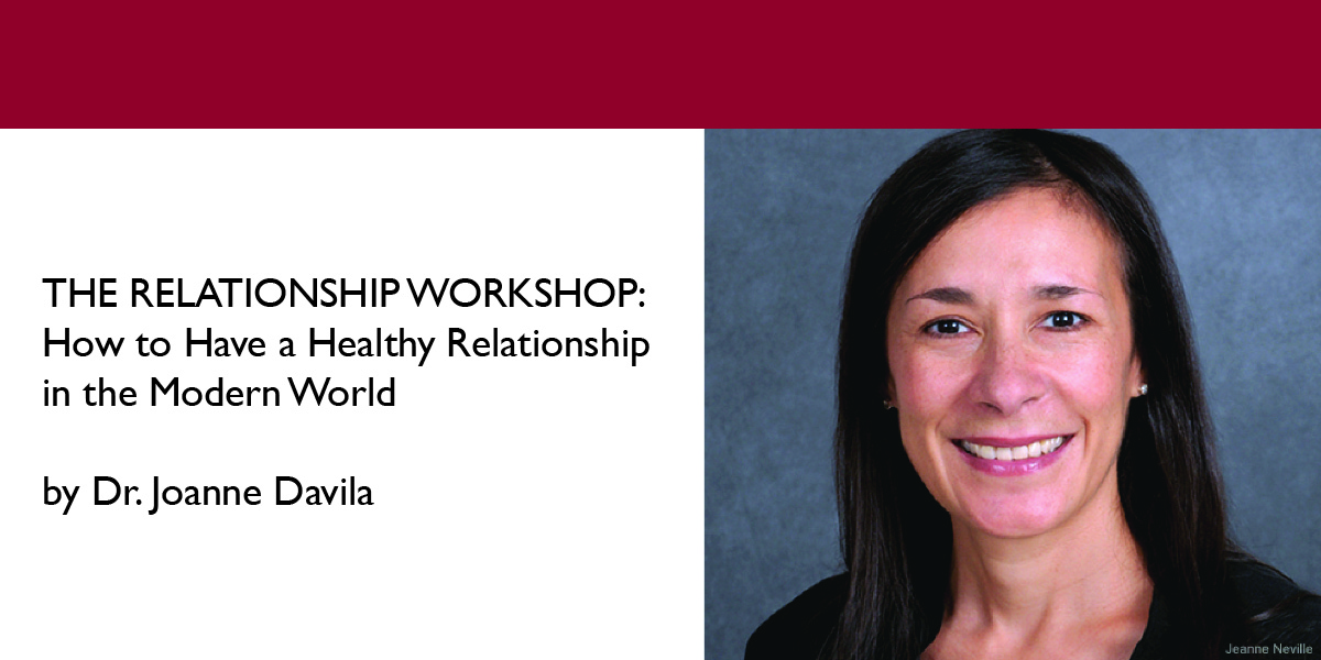 promo image - Joanne Davile, The Relationship Workshop