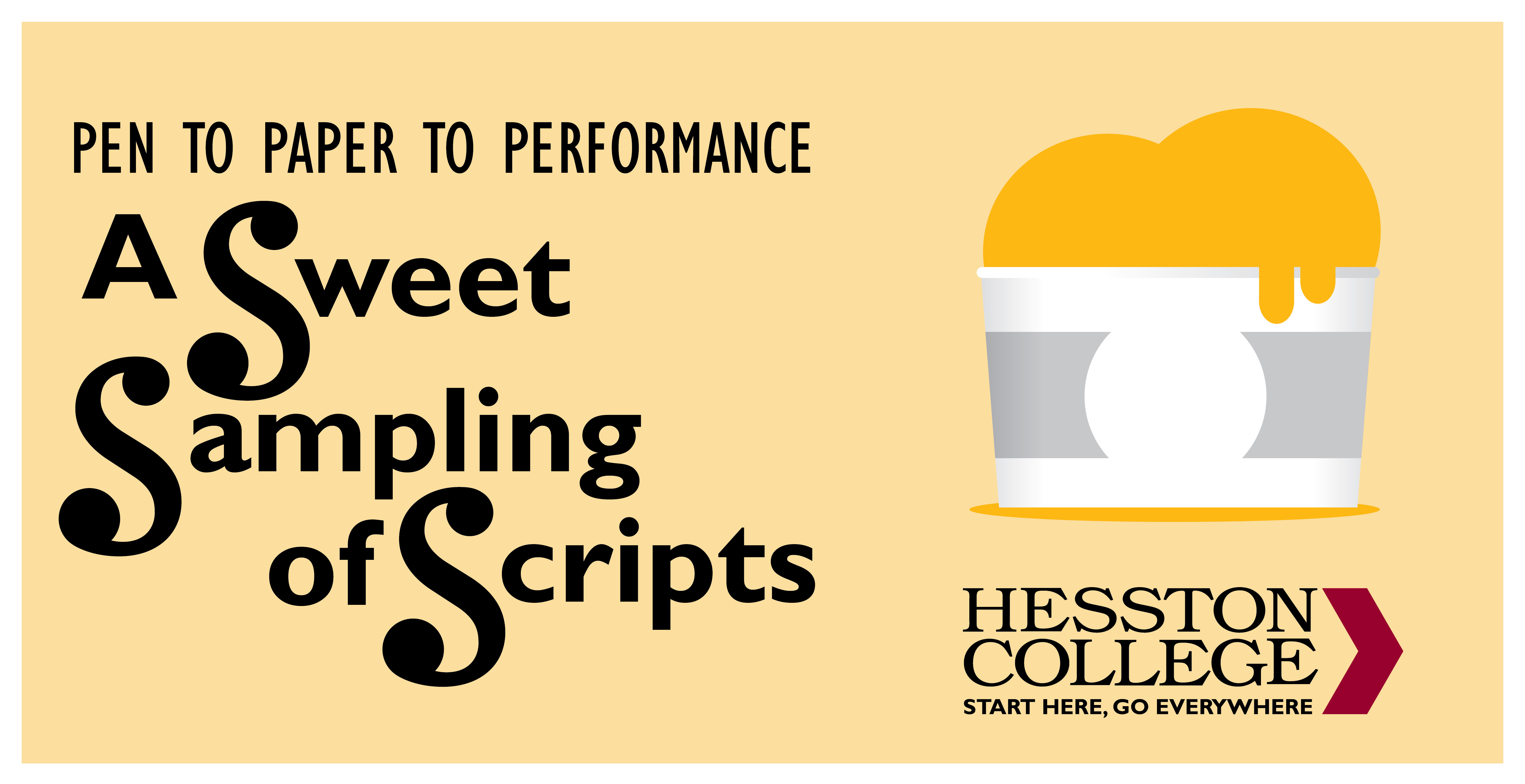 graphic: Pen to Paper to Performance: A Sweet Sampling of Scripts