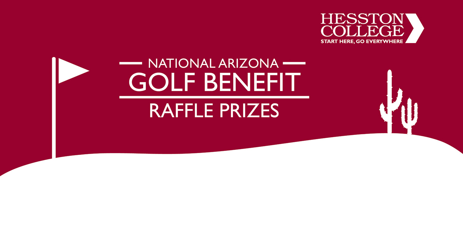 2018 Hesston College Arizona Golf Benefit - raffle prizes
